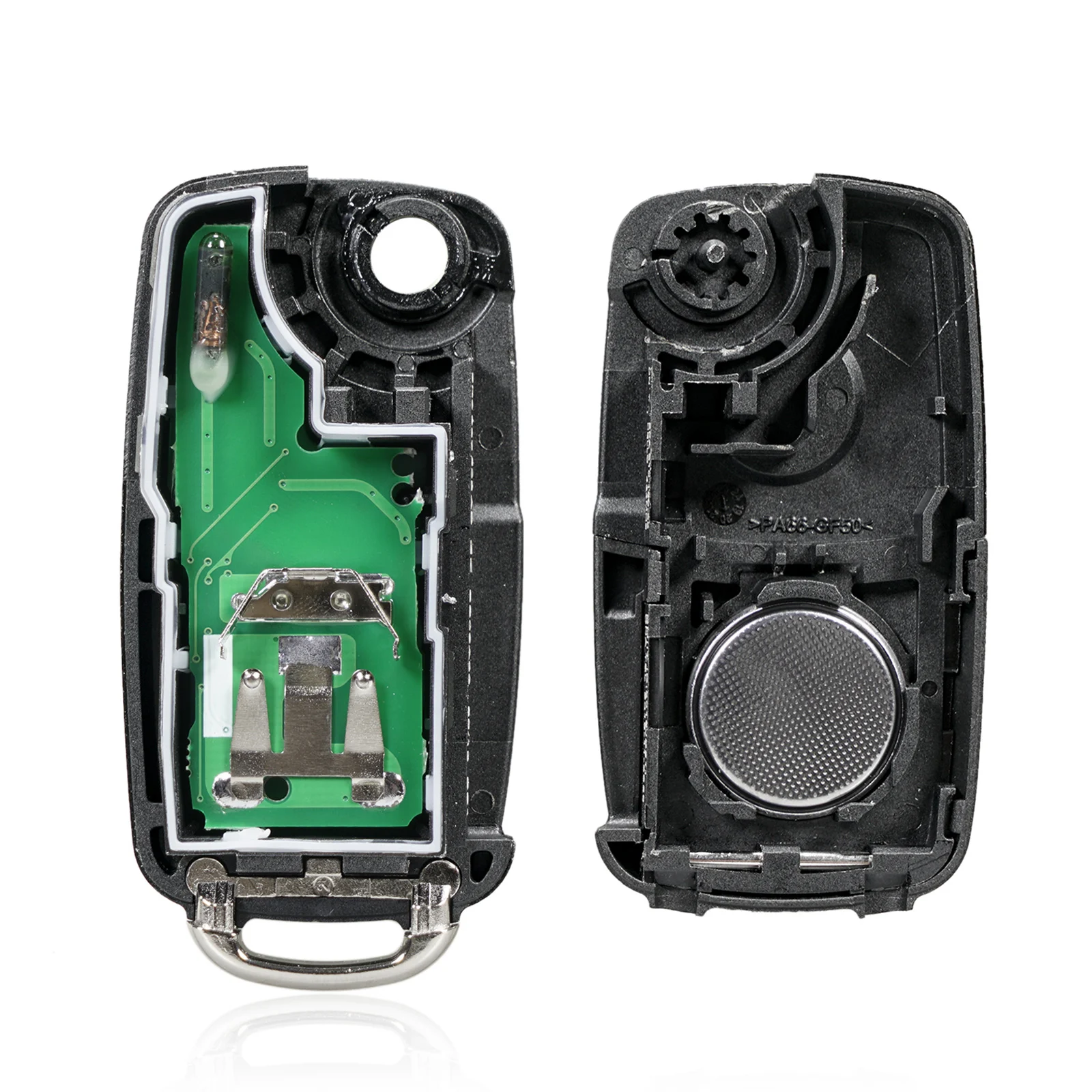 Ключ дистанционного управления KEYYOU для автомобиля 2 кнопки 434 МГц 433 чип ID48 Volkswagen VW