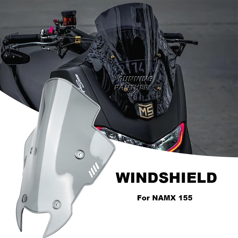Фото Направляющая для лобового стекла 2020-2024 для YAMAHA NMAX 155 N-MAX 155, обновленные конкурентоспособные новые аксессуары для мотоциклов №1