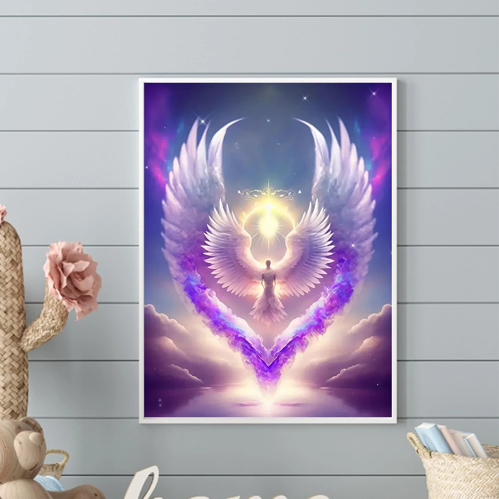 Алмазная картина Крылья ангела |