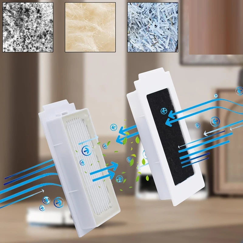 Фото Аксессуары для робота-пылесоса T30 Pro Omni / T30 Omni: основная щетка, мешки для пыли, салфетки, фильтры-DTB1 №4