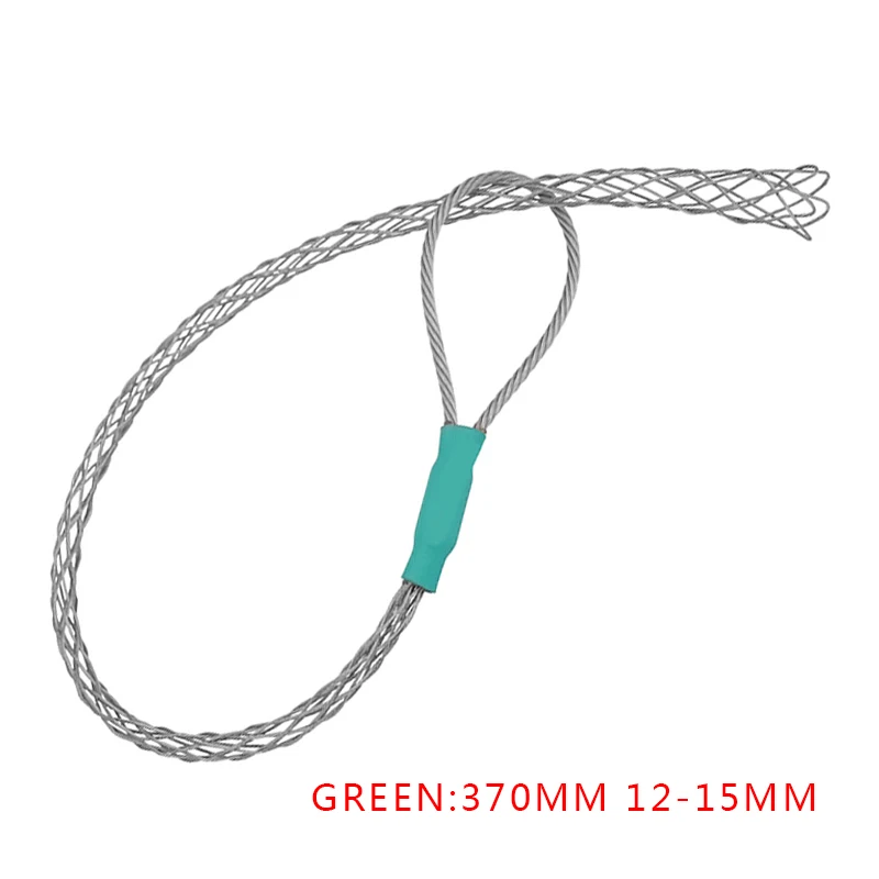 

6 цветов, съемник для кабеля, захват для проводов, оцинкованный металлический кабель, тяговые носки, сетчатый съемник, противоскользящий трубный проводник, сетчатая крышка 4-25 мм