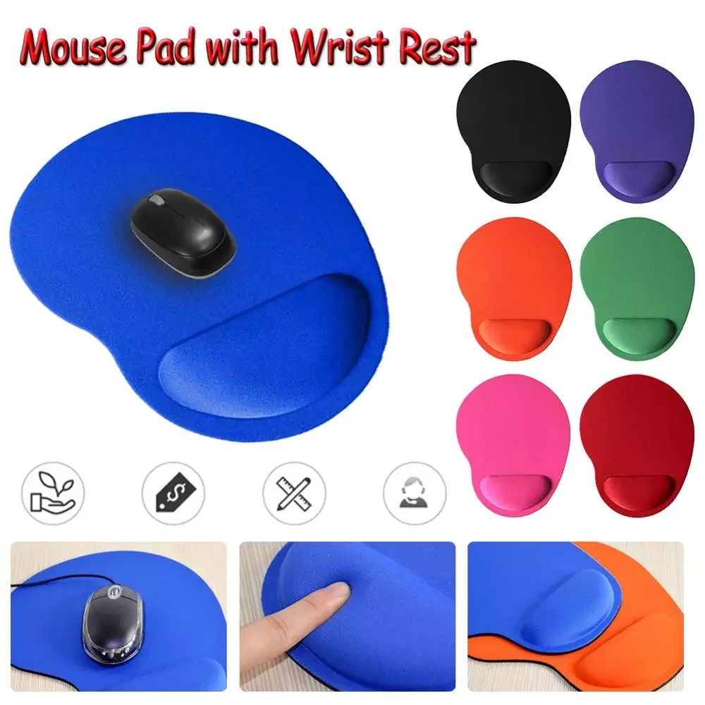 

Soft EVA Mouse Pad Wrist Protect Support Optical Trackball PC Thicken Rest Mouse Pad Comfort Mouse Pad Mat Mice Anti-Slip for PC