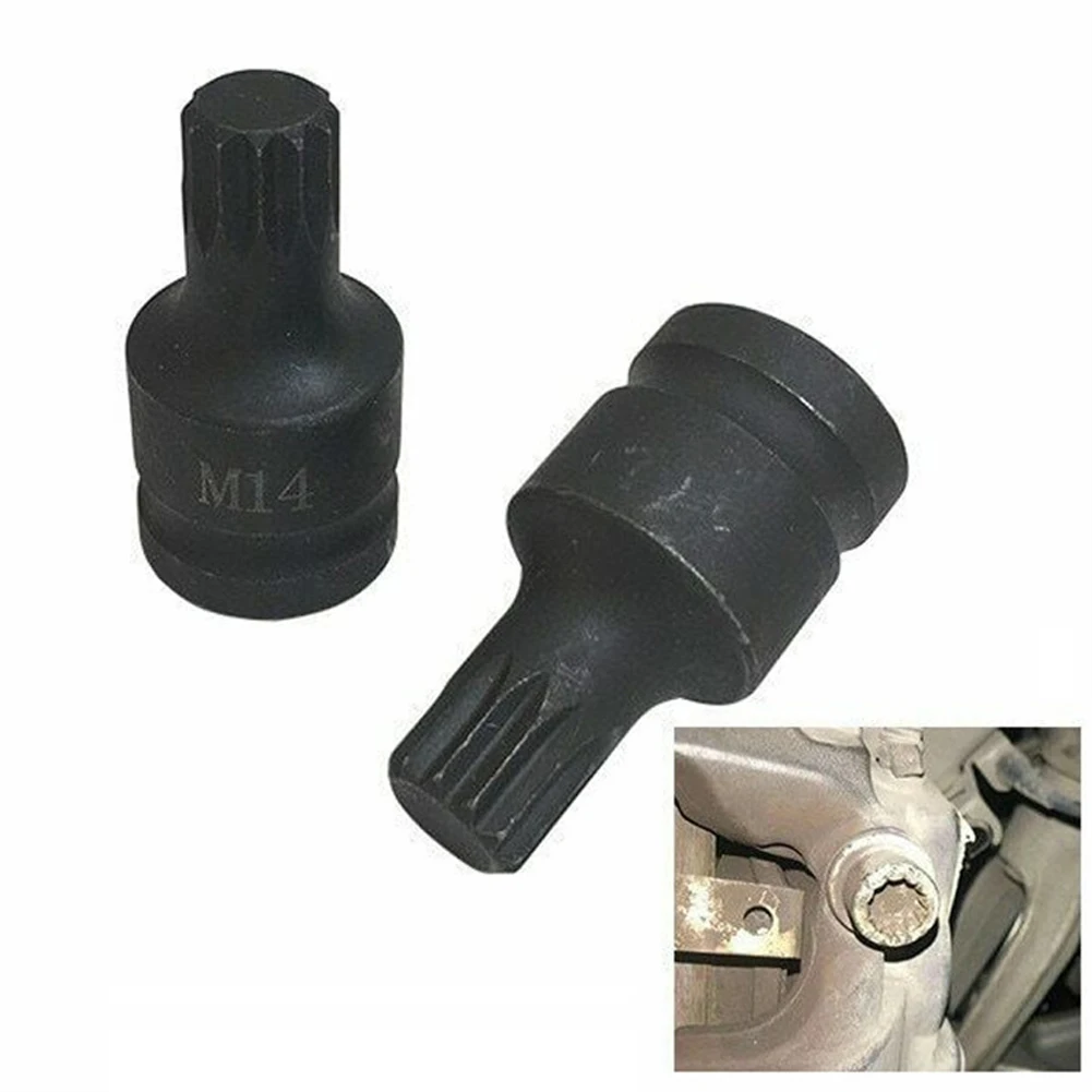 Car Screw Removal Sleeve Metal 2PCS Car Disassembly Parts Screw Disassembly Tool With 3/8\