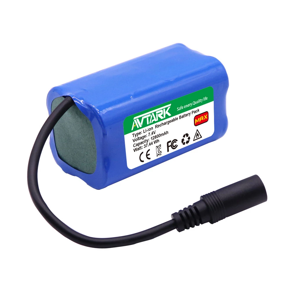 Фото Lipo аккумулятор для T188 T888 2011-5 с дистанционным управлением, эхолот, рыболовная приманка, лодка, запасные части, аксессуары для радиоуправляемых игрушек, 2S, 7,4 В, 6800 мАч. №3