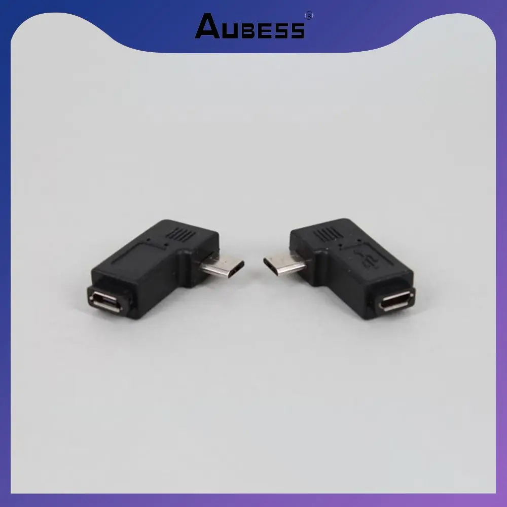 

Not Easy To Damage 90 Degree Left And Right Angle Plug Micro To Usb Usb Adapter One Second Compatible Extension Head Durable