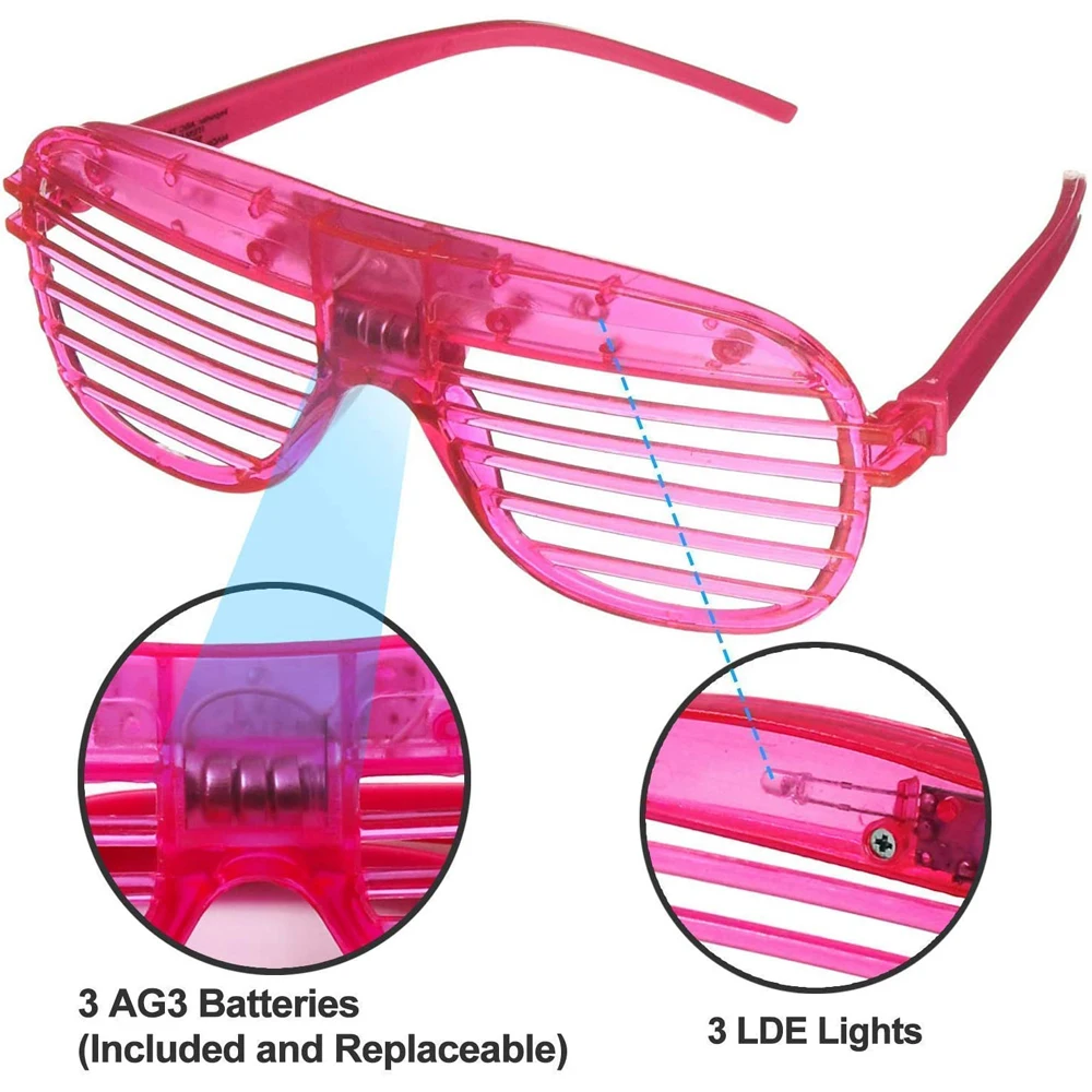 Светодиодные очки Shutter Shades