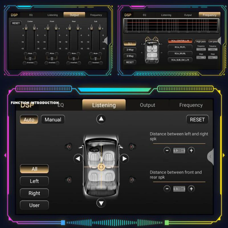 Головное устройство автомобильный стерео Мультимедийный Плеер с восьмиядерным