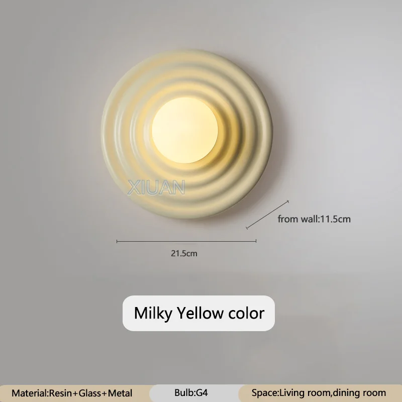 Настенные светильники XIUAN, смола, разноцветные