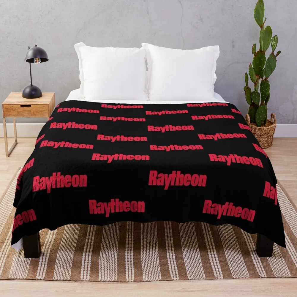 

BEST SELLER - Raytheon Logo Merchandise Throw Blanket Loose Blanket Double Plush Blanket