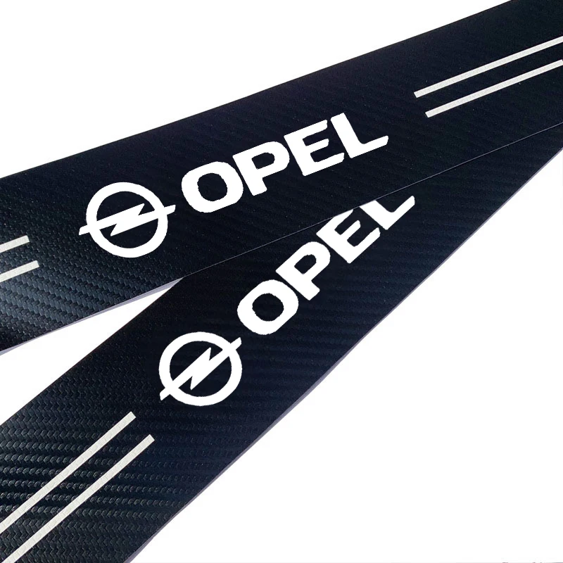 Фото Наклейки-защита для бампера багажника автомобиля Opel Astra J H Corsa D G K Vectra B Insignia Vivaro Mokka Zafira, автомобильные аксессуары №3