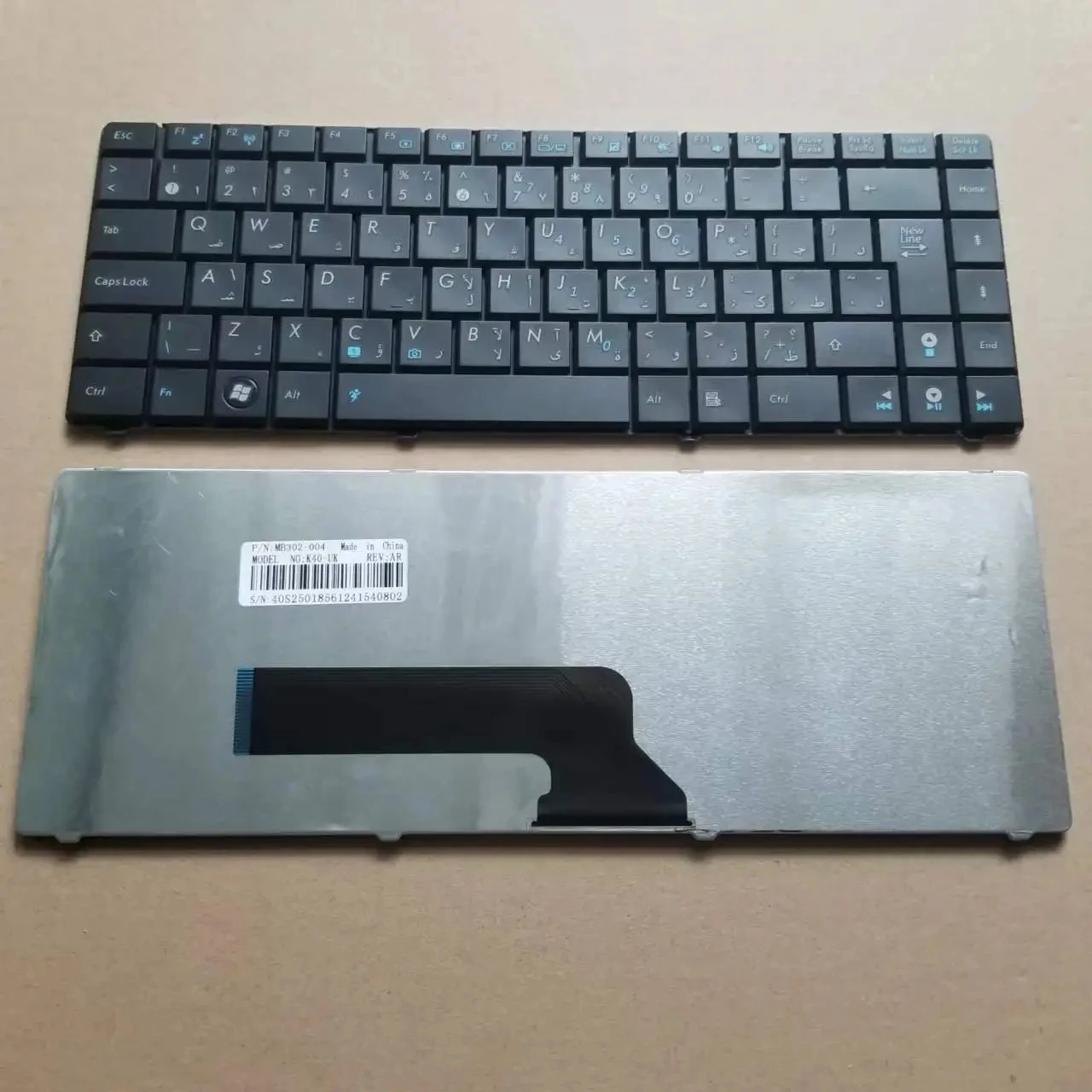 Для Asus K40 K40AC K401 K40IE K40IN K40AB K40AN K40A X8A X8AC K40E X8IC X8E арабская AR-клавиатура