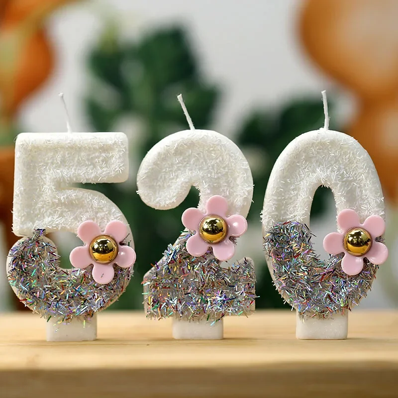 Новинка 1 шт. Цветные 0-9 свечи на день рождения ручной работы Креативные цифровые