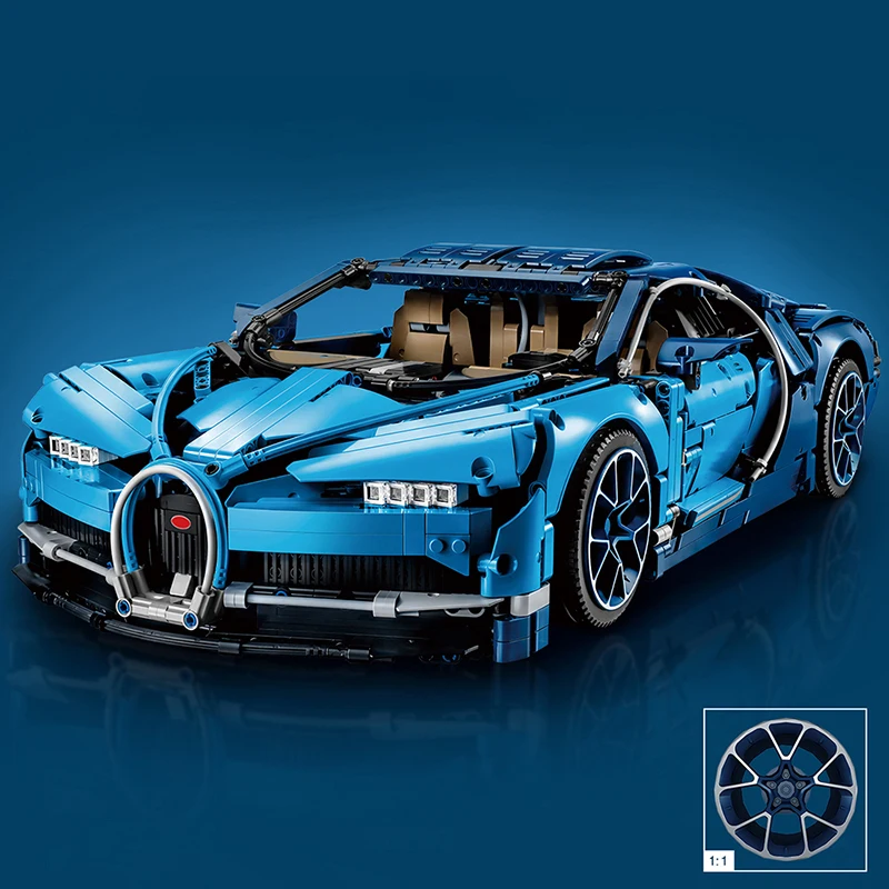 

Bugatti 42083 Chiron Building Blocks Racing Cars City Super Sports Cars Model Bricks Toys Gifts for Kids Child Adult Technical