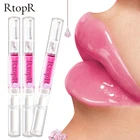 3 шт., RtopR, Сакура, эссенция для губ, анти-сухая трещина, отшелушивающая, восстанавливающая, уменьшает тонкие линии губ, эссенция, увлажняющая красота, уход за губами