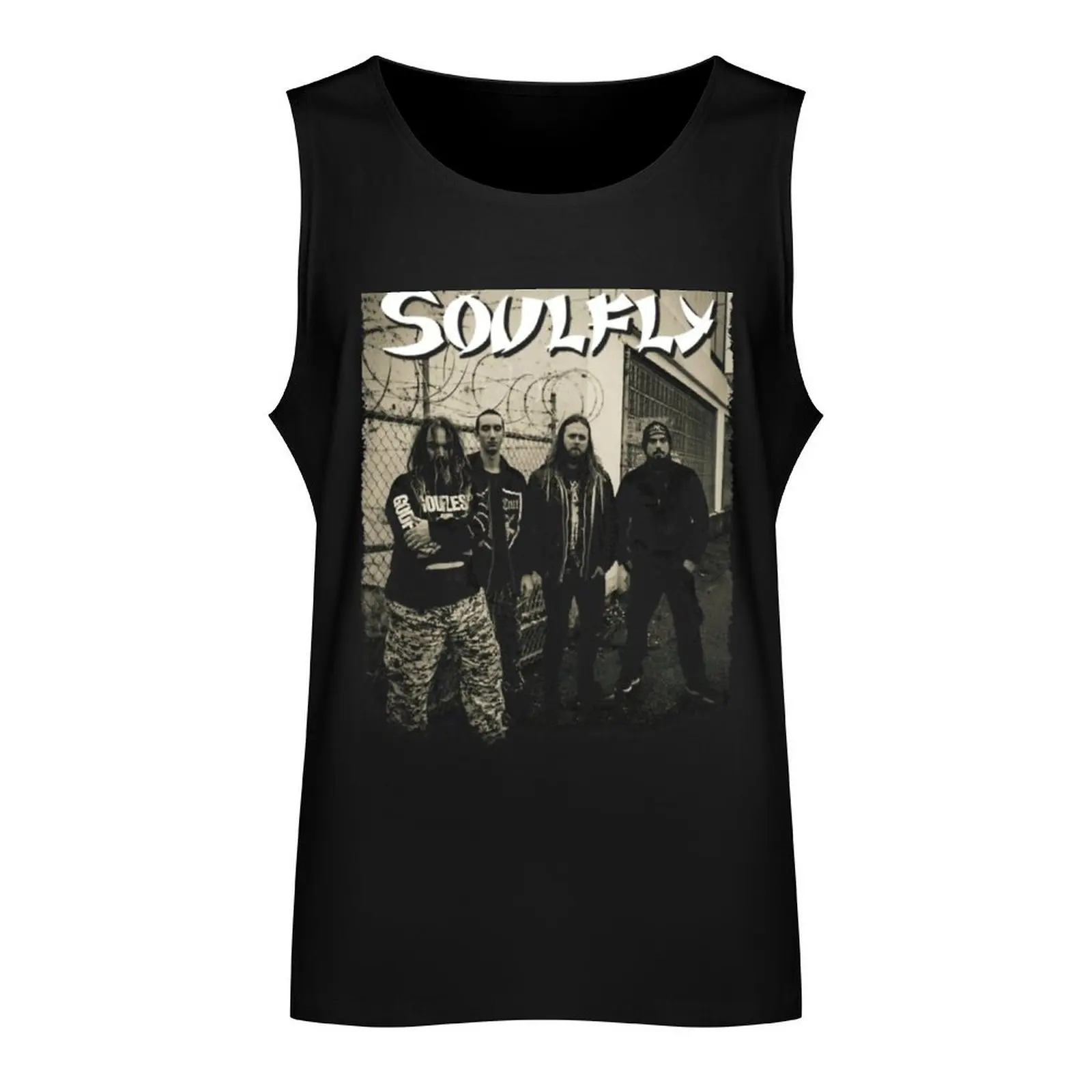 Фото Майка Soulfly Haut Lentourait для бодибилдинга, самые продаваемые товары, футболки №2