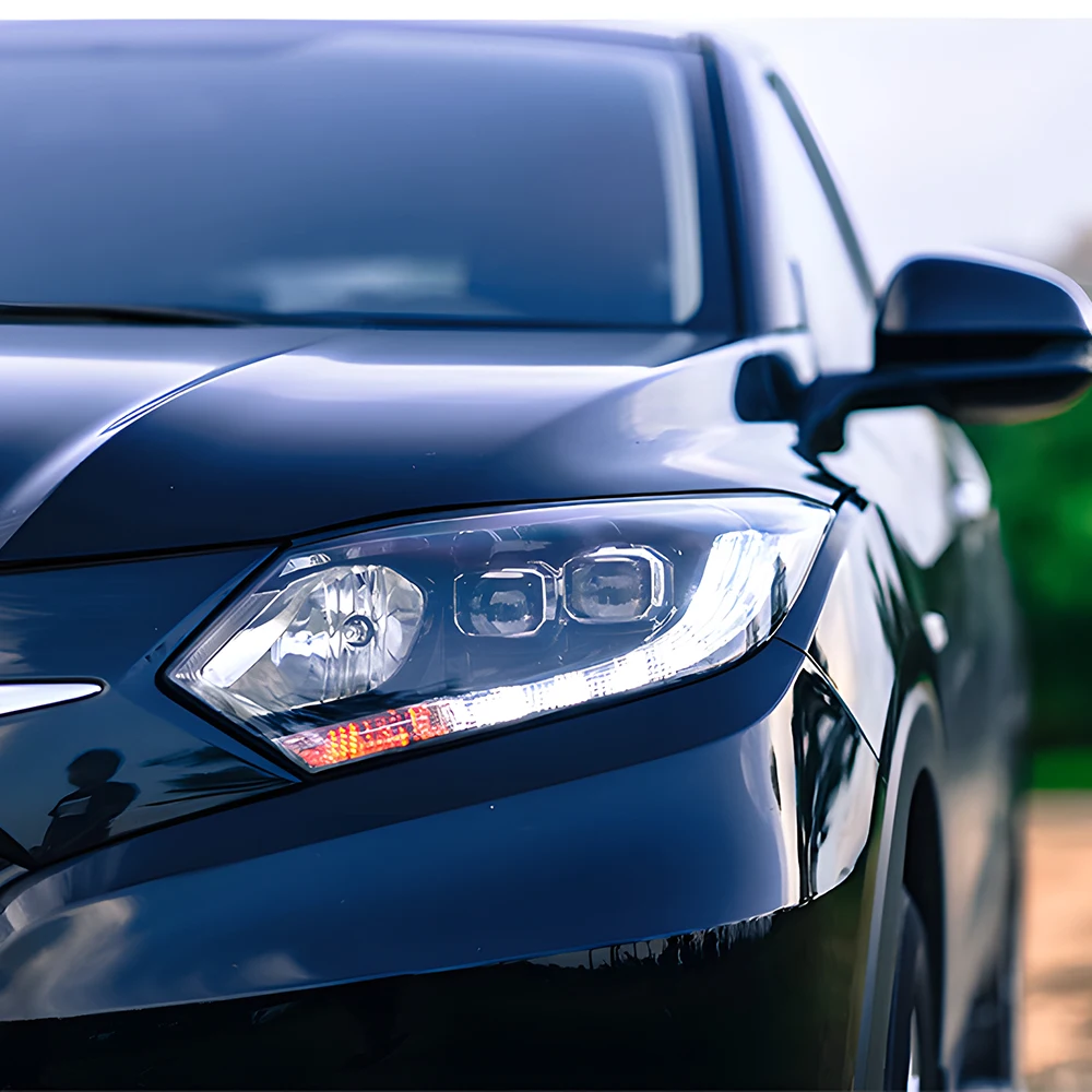 Автомобильные передние фонари для Honda Vezel Hr-V Xr-V 2014-2018 автоматические фары в сборе