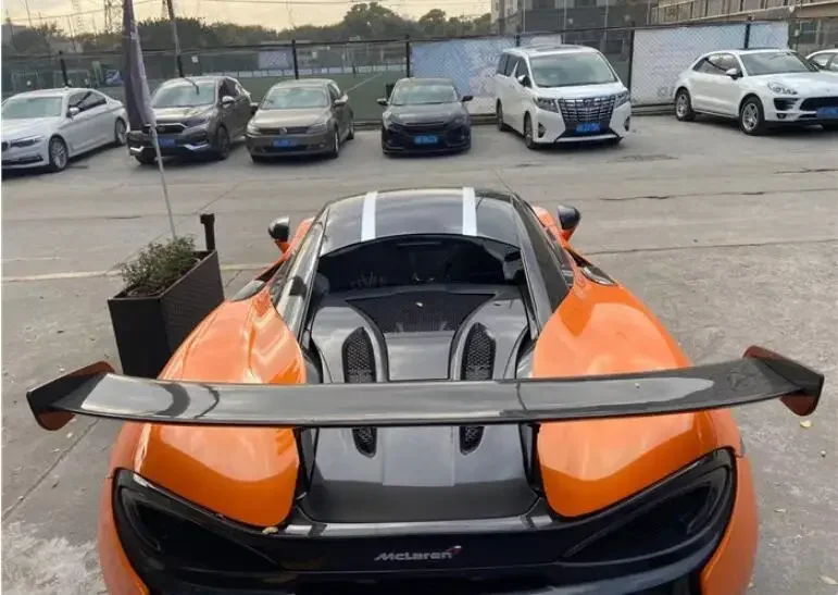 Заднее крыло из углеродного волокна задний багажник с раскладывающимся