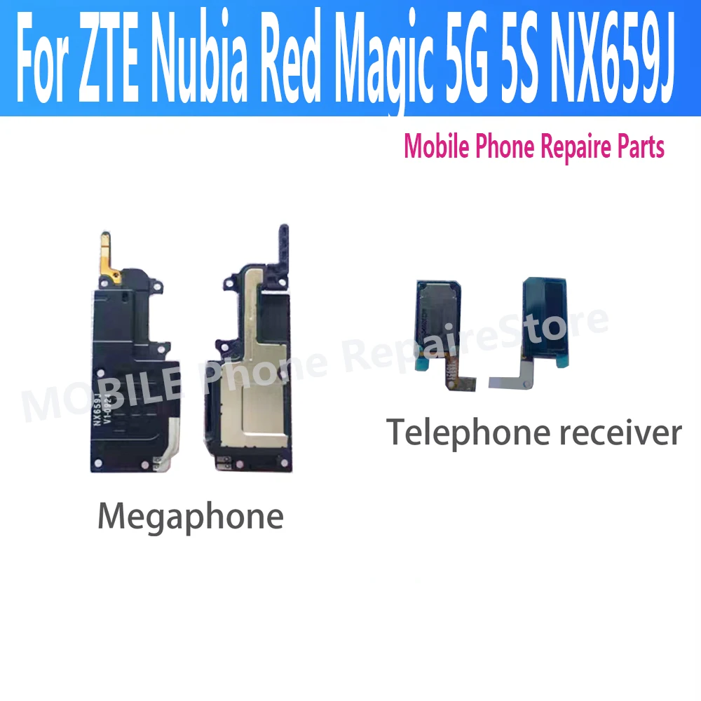 Фото Гибкий кабель динамика для ZTE Nubia Red Magic 5S 5G NX659J, гибкий кабель для мобильного телефона, динамик для наушников, звуковой громкоговоритель №2