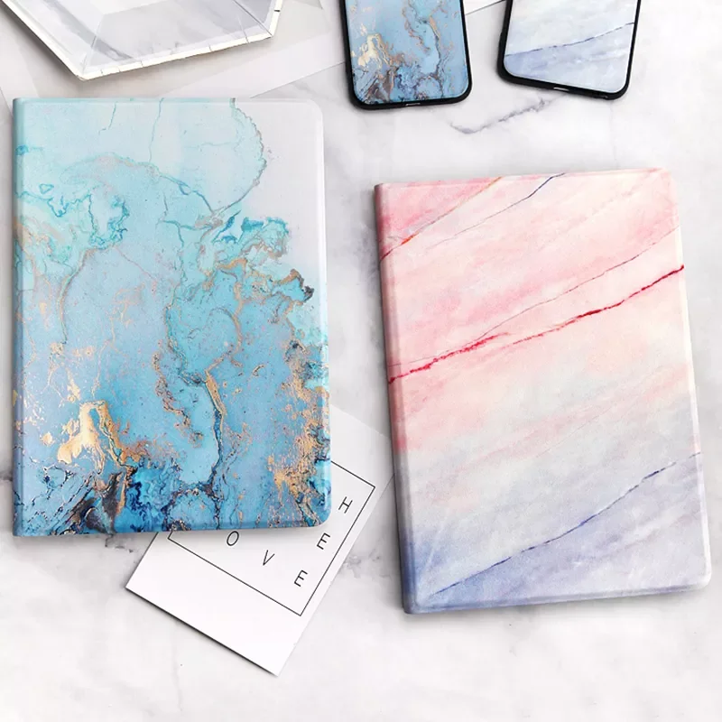 

NEW Case for iPad 10.2 2019 PU Leather Stand Cover for Funda iPad 9.7 2018 Air 2/1 Air 10.5 Mini 1/2/3/4 Auto Wake up Sleep