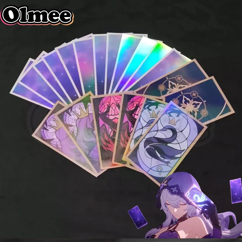 [Olmee] искусственный Черный лебедь Таро карточка Косплей Honkai звезда рельс реквизит