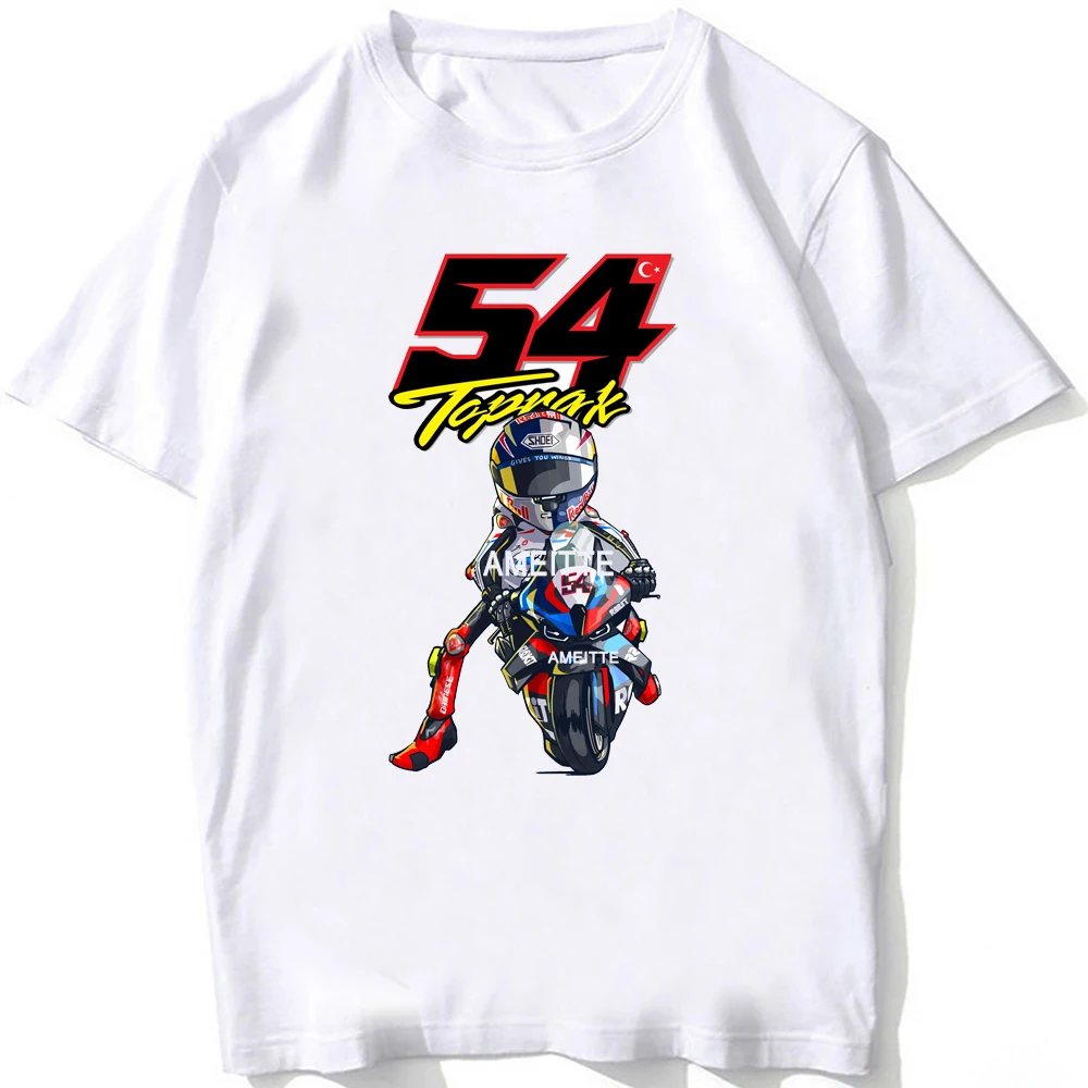Toprak Razgatlioglu 54 GP 2025 гоночная классическая футболка мужская с коротким рукавом