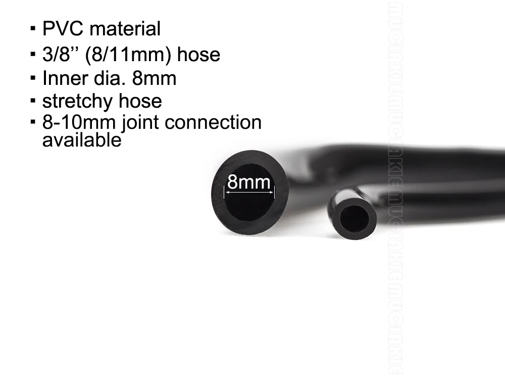 Садовый шланг для полива 8/11 мм 3/8 дюйма