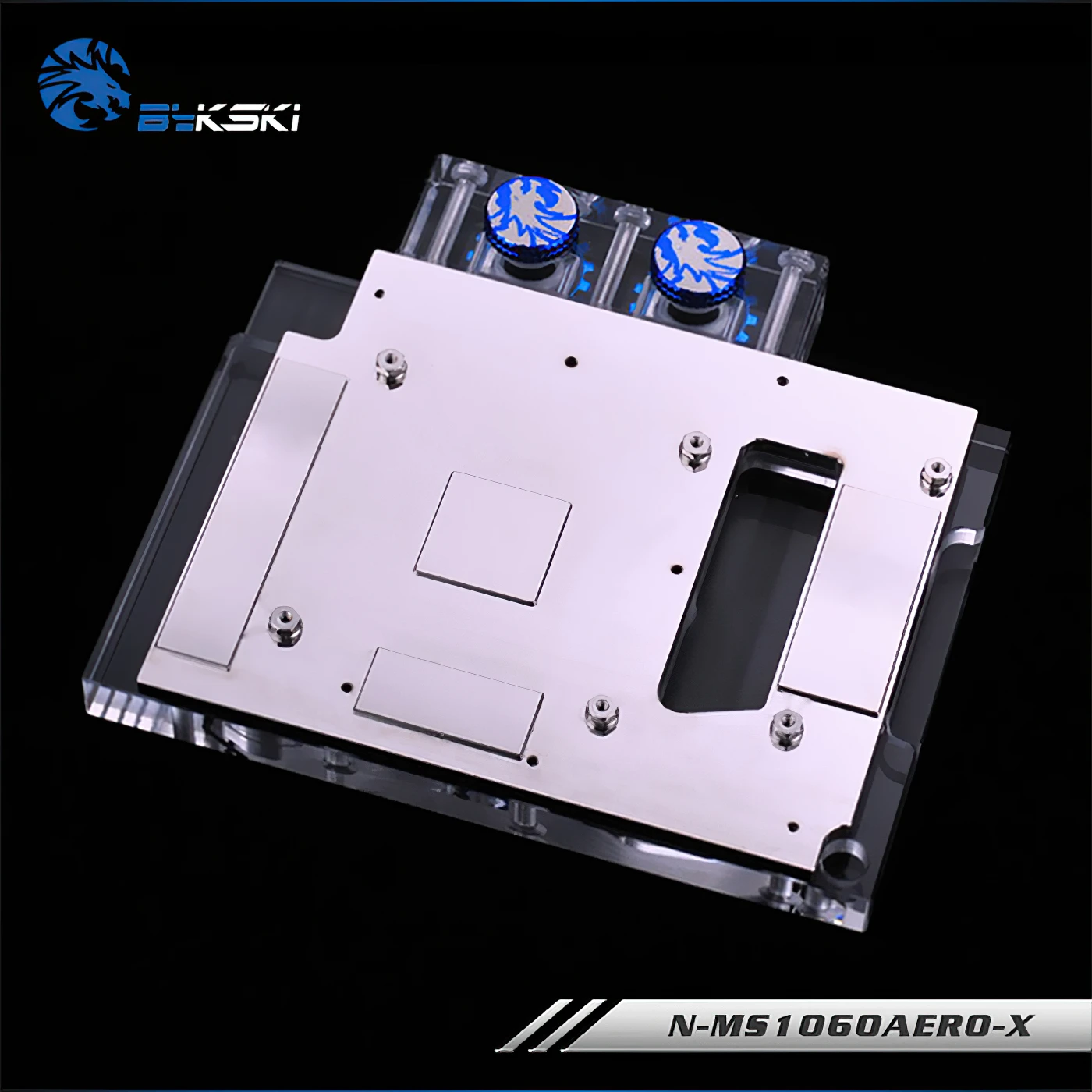 Блок жидкостного охлаждения графического процессора Bykski для MSI GTX1060 Aero ITX N-MS1060AERO-X