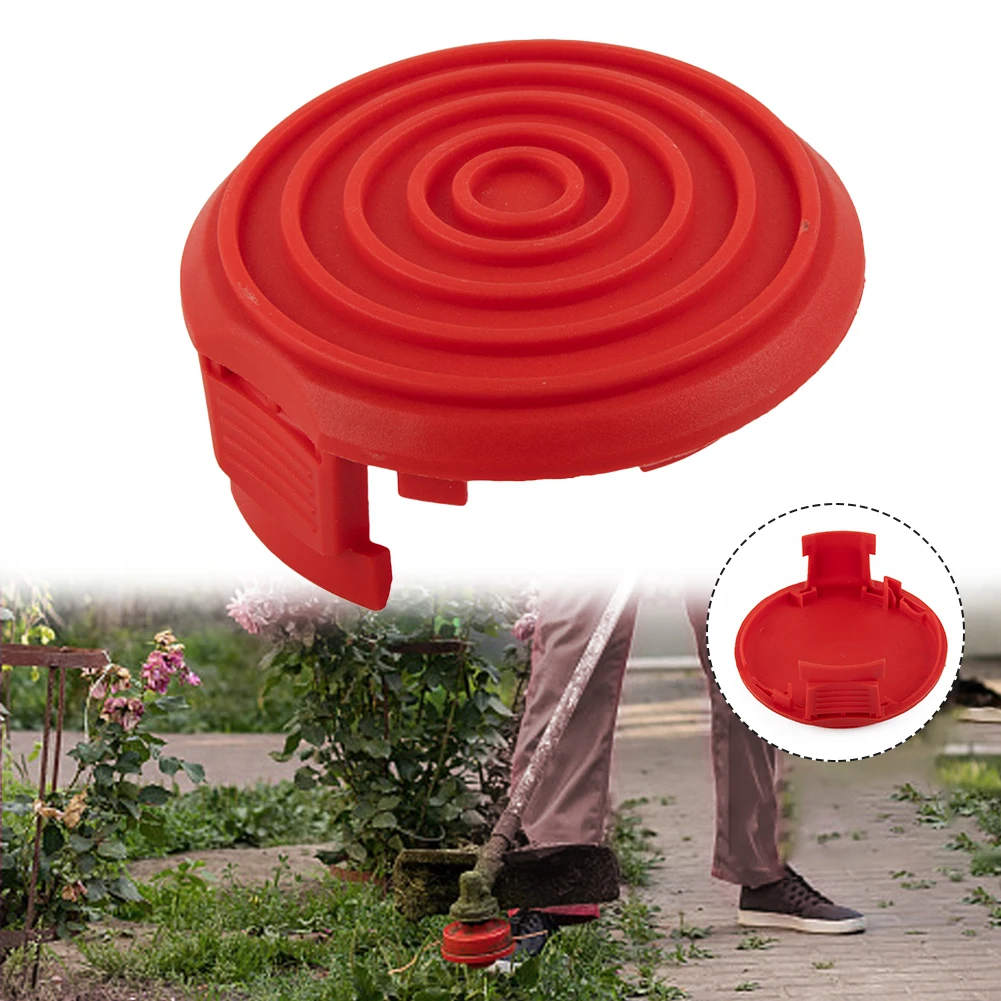 

1pc Spool Cap Cover For Hyper Tough 40V MAX 13" String Trimmer HT19-401-003-03 Garden Tool Trimmer Spool Cover Red