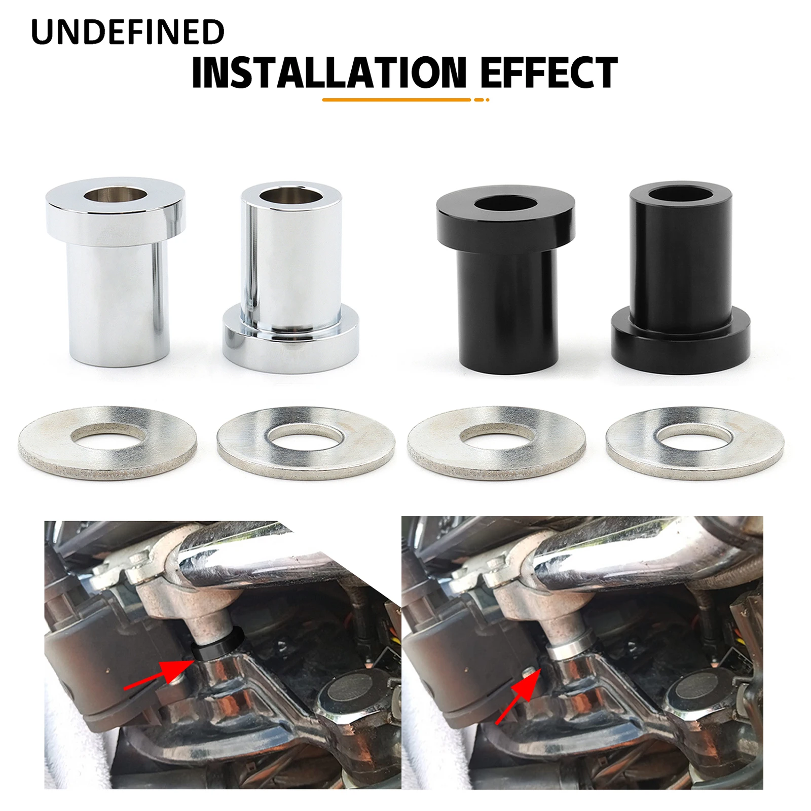 

Комплект алюминиевых втулок на руль мотоцикла для Harley Softail 2018-2020 Touring Road King Electra Street Glide Road Glides