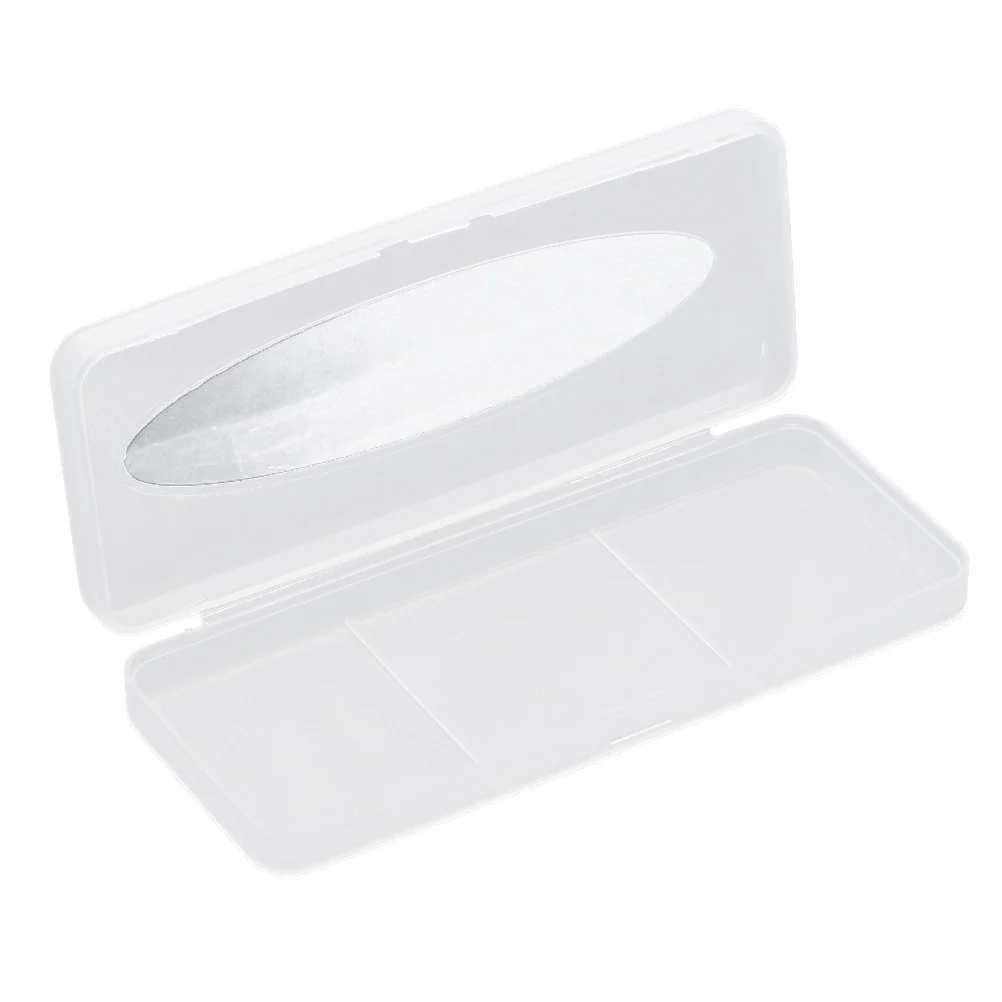 

5pcs Plastic Anti-pressure Eyeglasses Box Widened Large Clip Glasses Portable Glasses Case Protectors