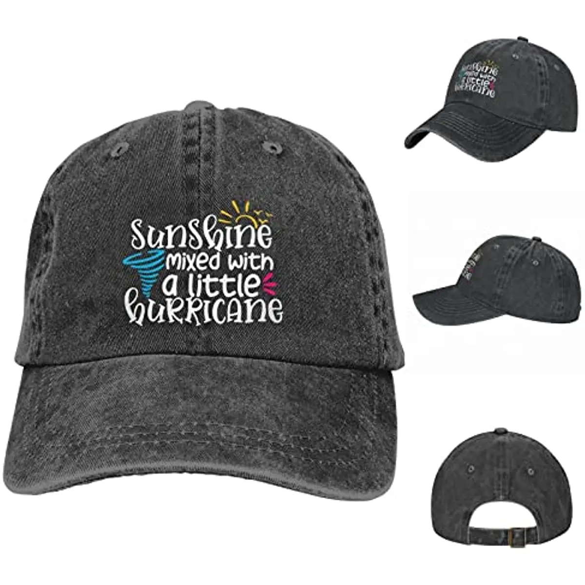 

Baseball Cap Cowboy Hat Adjustable Vintage Funny Caps for Women Men Outdoor Sport Trucker Hats Four Seasons
