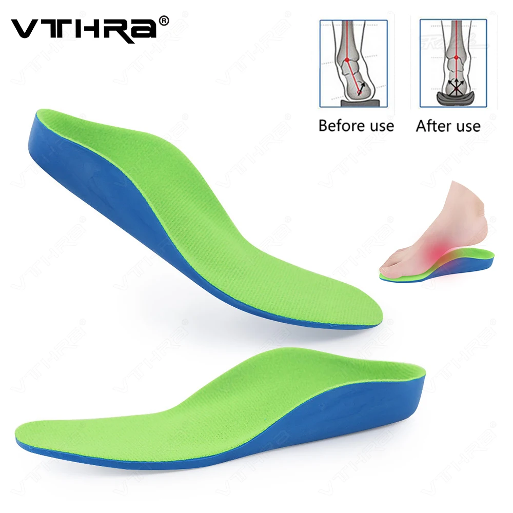 

Orthopedic Kids Children Shoes Insoles Flat Foot Arch Support Orthotics Insoles Soles OX-Legs Correction Sport Shoe Pad Cushions