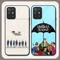 the umbrella academy phone case tempered glass for huawei p30 p40 p50 p20 p9 smartp z pro plus 2019 2021 rich and colorful cover