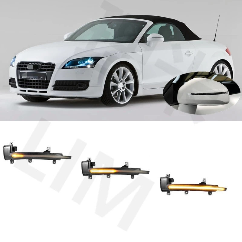 Для Audi TT 8J 8J3 8J9 RS Coupe Roadster 2.5 TFSI 2006-2015 динамический светодиодный мигающий индикатор