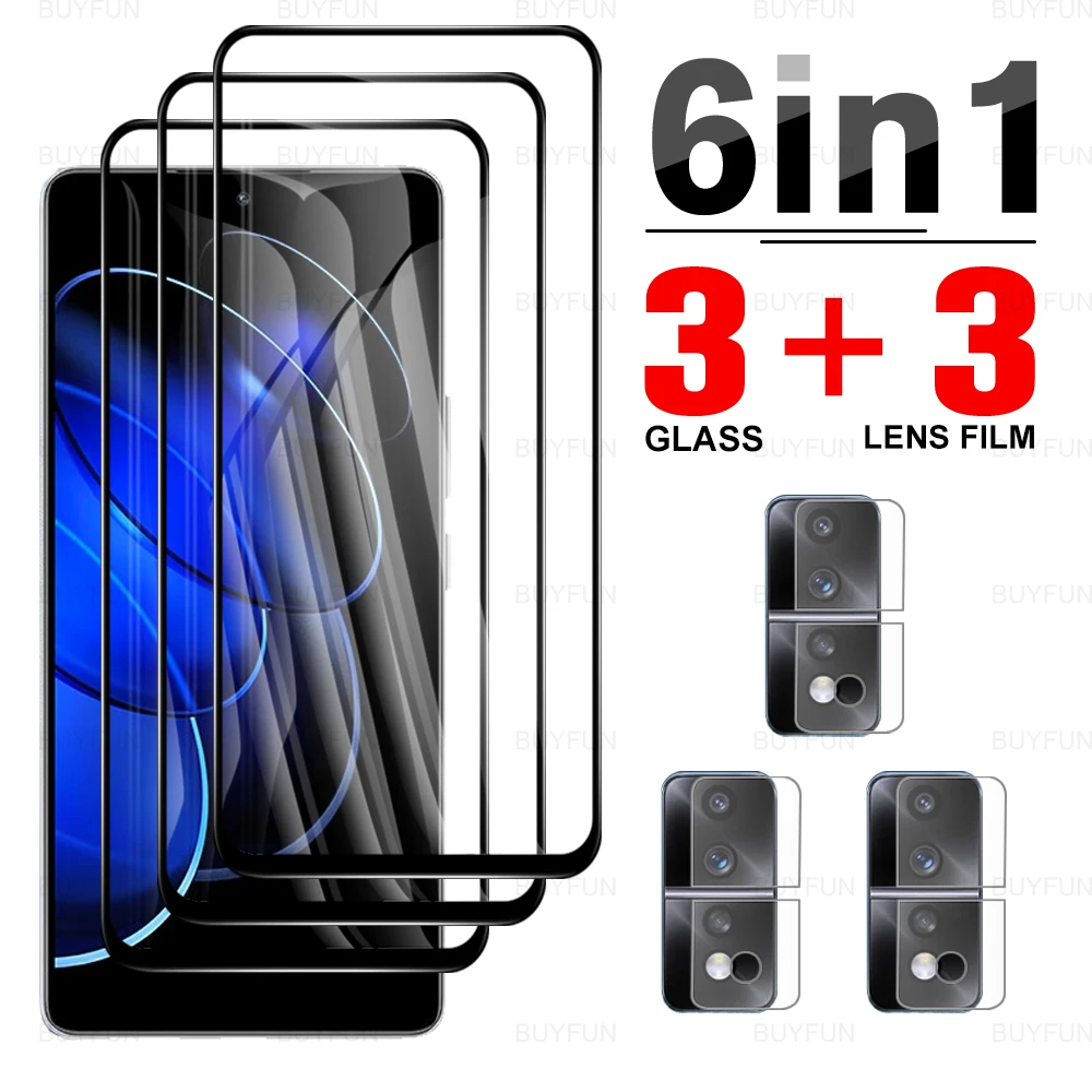 

6 в 1 пленка для камеры Huawei Wuawei Honor 80 GT HD полное покрытие переднее закаленное стекло для Honor 80 GT 80GT 6,67 дюйма защитное стекло