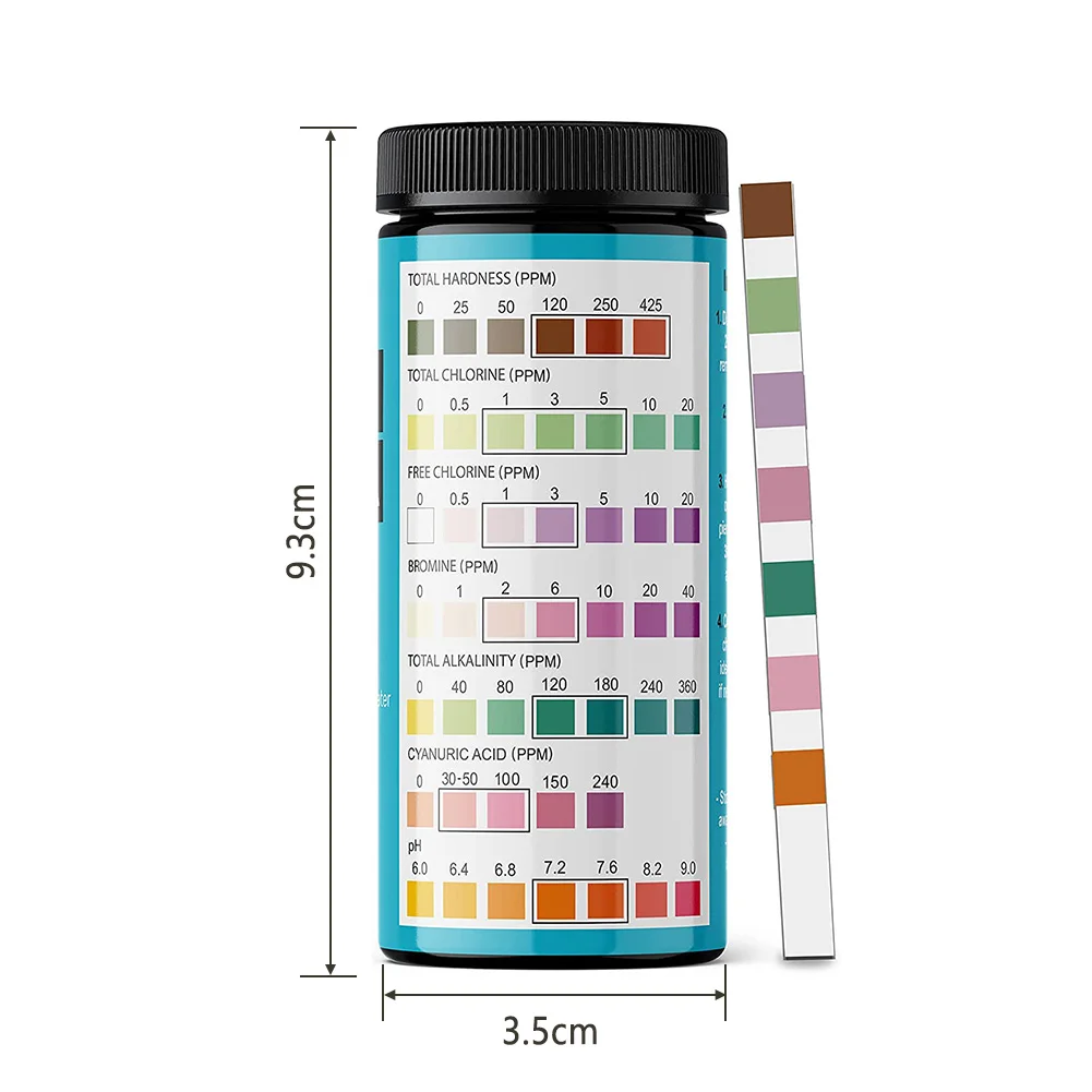 Рисунок 3 - тест-полосок для бассейна высокоточная