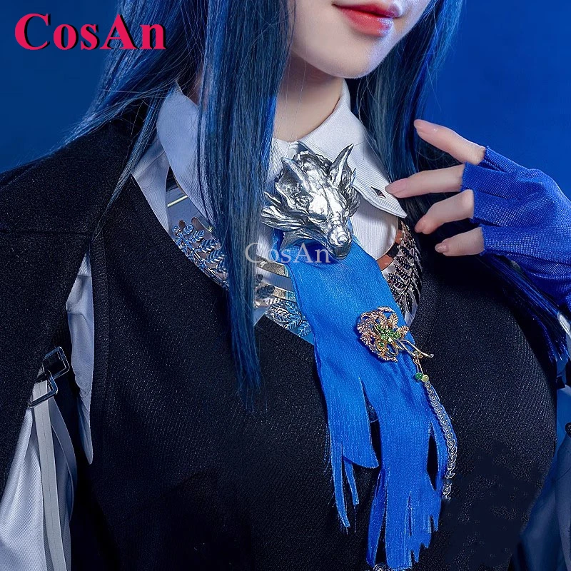 Фото Костюмы для косплея CosAn Game Arknights Texas The Omertosa, милые элегантные боевые униформы, одежда для ролевых игр на Хэллоуин, размеры S-XL №5