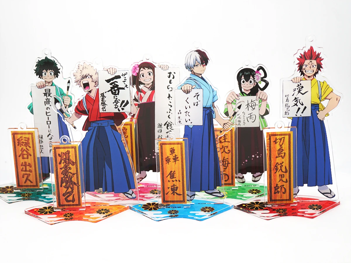 Мой герой Академия аниме MHA Boku no Hero Academia Midoriya Deku Denki OCHACO Bakugou Katsuki акриловый