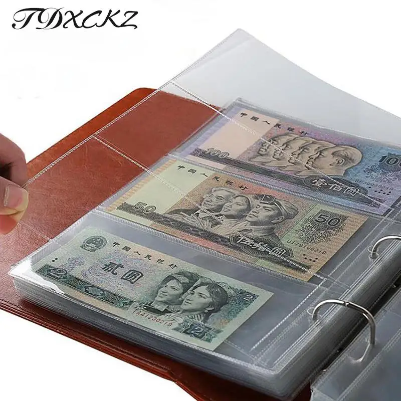 

Альбом для банкнот с 3 отделениями, 10 шт.