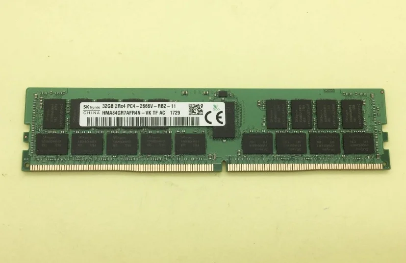 

HMA84GR7AFR4N-VK 32G 2RX4 PC4-2666V memory stick DDR4 2666mhz ECC