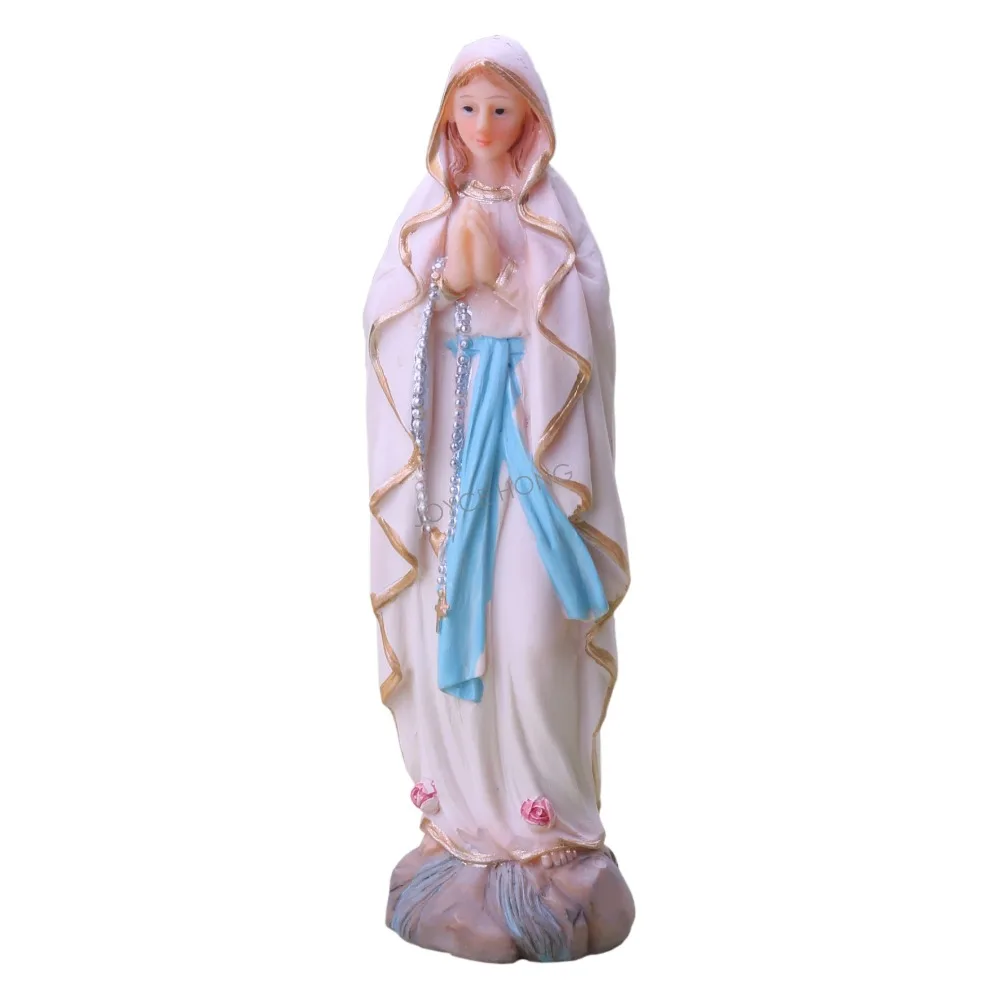 

Lady of Lourdes Virgin Mary Statue Figure Sculpture Church Home Ornament Souvenirs Gift 13.5cm 5.3inch NEW