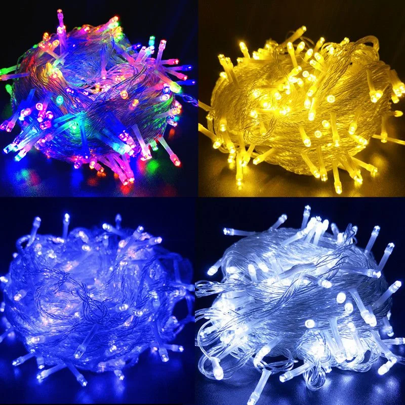 

Fairy Curtain Led Lights String Lights Garland Lights 10M 20M 30M 50M 100M Party Lights Navidad Christmas Decorations for Home