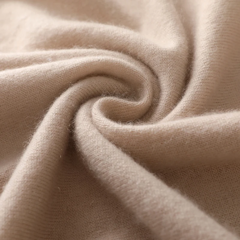 Женский кашемировый свитер повседневные однотонные вязаные топы свободная