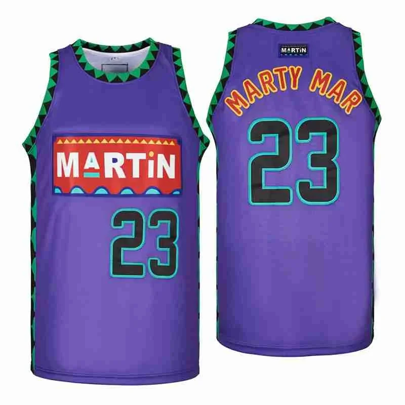 

Баскетбольные Джерси MARTIN 23, Джерси мартырского цвета с вышивкой, дешево, высокого качества, для занятий спортом на открытом воздухе, в стиле хип-хоп, фиолетового, красного цветов, лето 2023