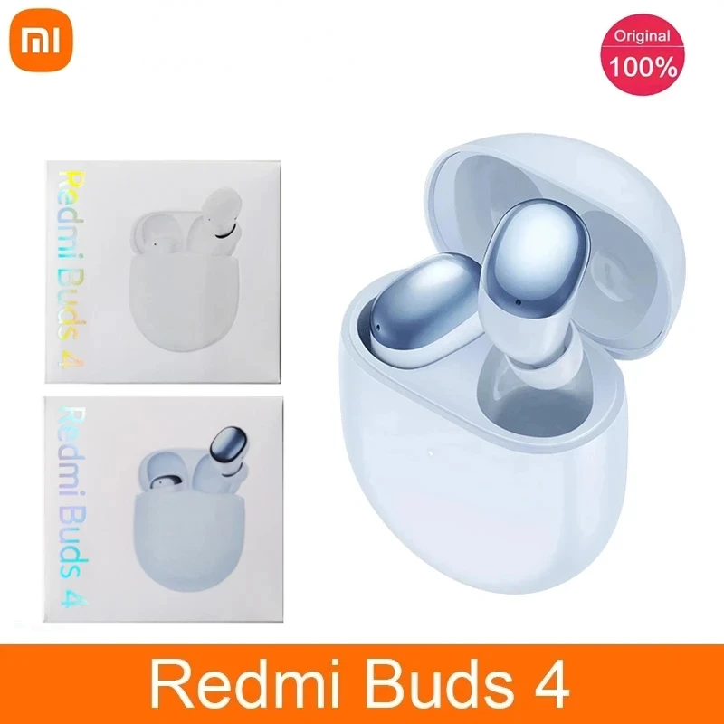

TWS-наушники Xiaomi Redmi Buds 4, Bluetooth 5,2, 2 микрофона