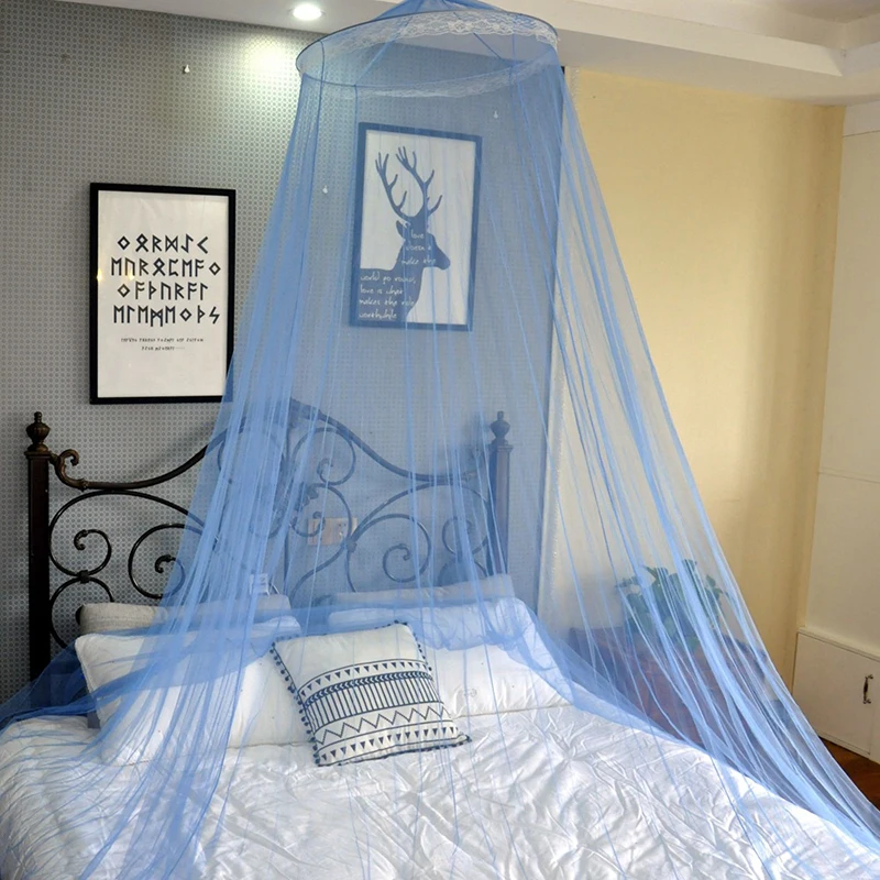 

1Pc Elegant Canopy Mosquito Net For Double Bed Mosquito Repellent Tent Insect Reject Canopy Bed Curtain Bed Tent
