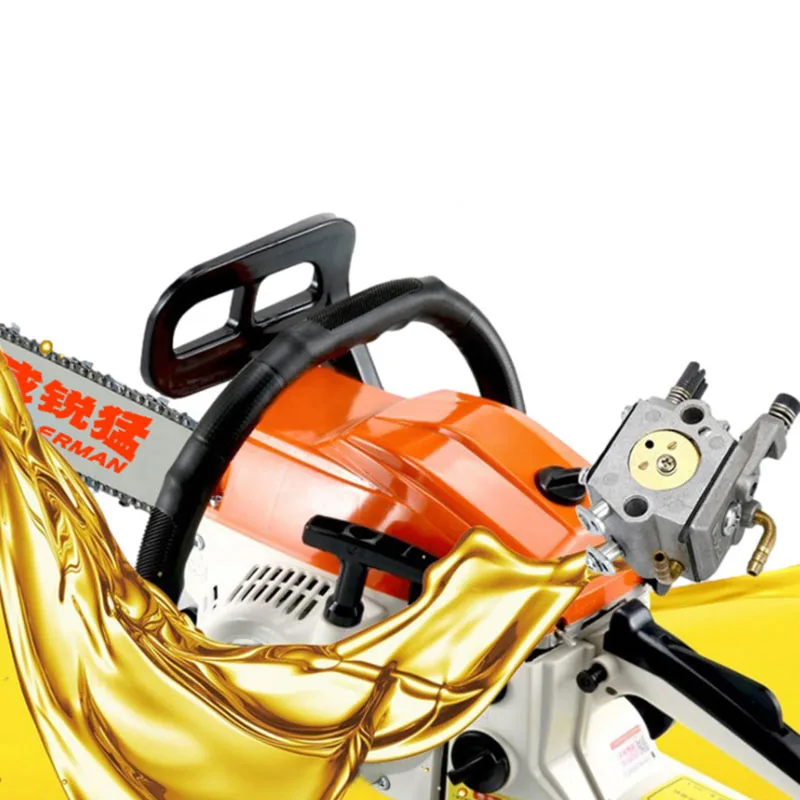 Бензиновая пила высокой мощности цепная бытовая двухтактная ручная Weirui Meng 5200