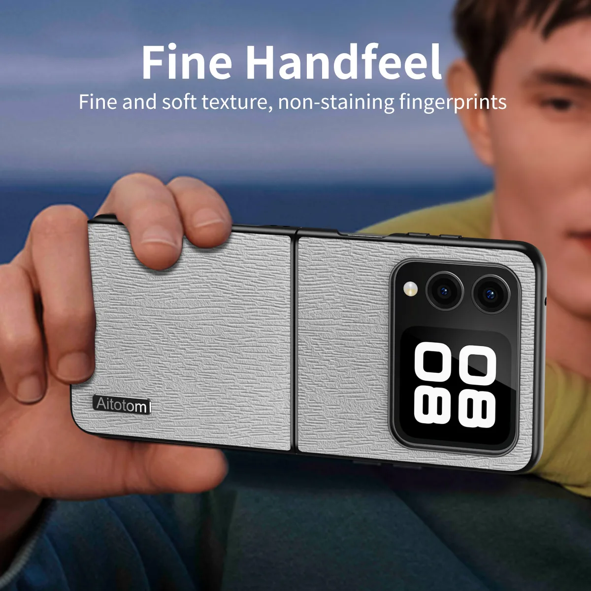 Чехол для Huawei nova Flip Leather Tree Pattern Front PC Frame Силиконовый защитный жесткий чехол