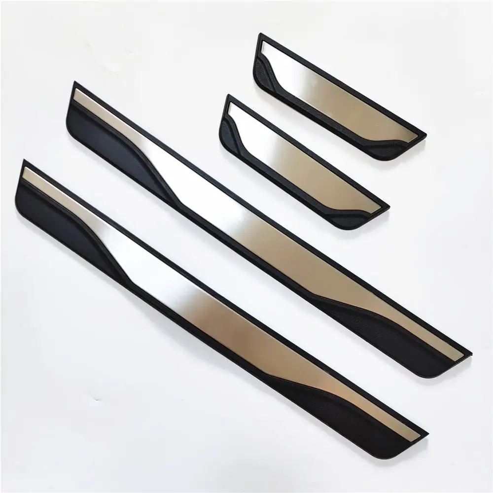 Купи For SEAT ATECA FR X-Perience 2016-2022 Auto Door Sill Scuff Plate Cover Trim Stainless Threshold Pedal Protector Car Accessories за 1,344 рублей в магазине AliExpress