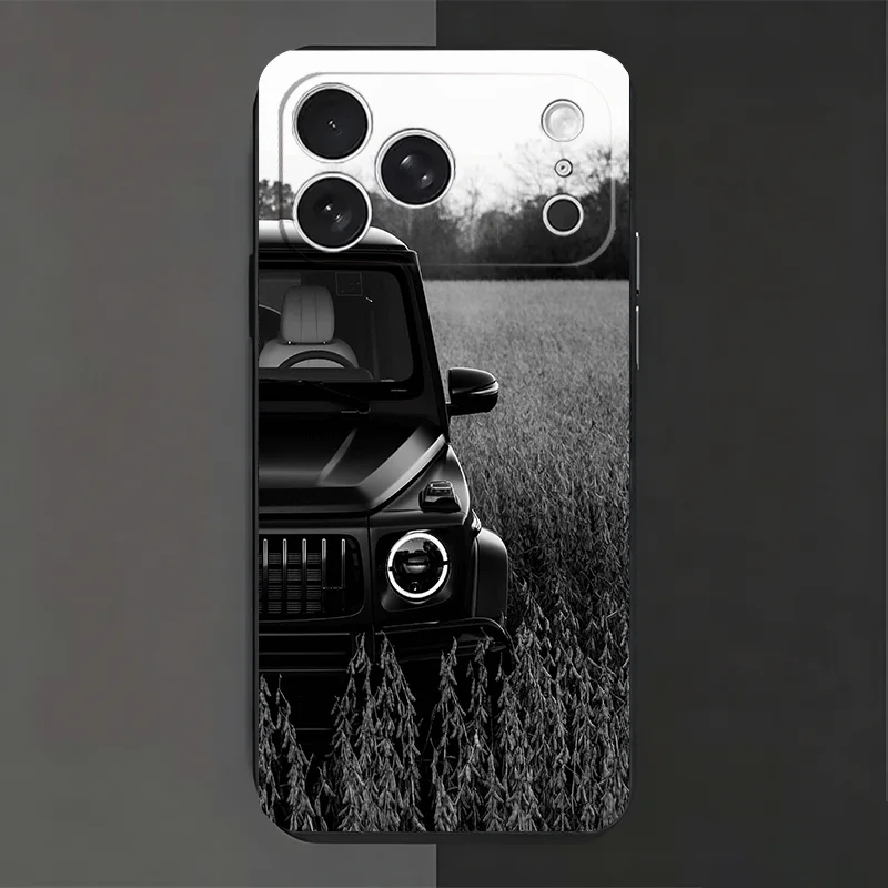 Фото Мужской чехол для телефона Manly Man SUV G63 для iPhone 17 Air 16 15 Plus 11 14 Pro Max 17E 16E 13 12 7 XS X 8 SE с индивидуальным дизайном №4